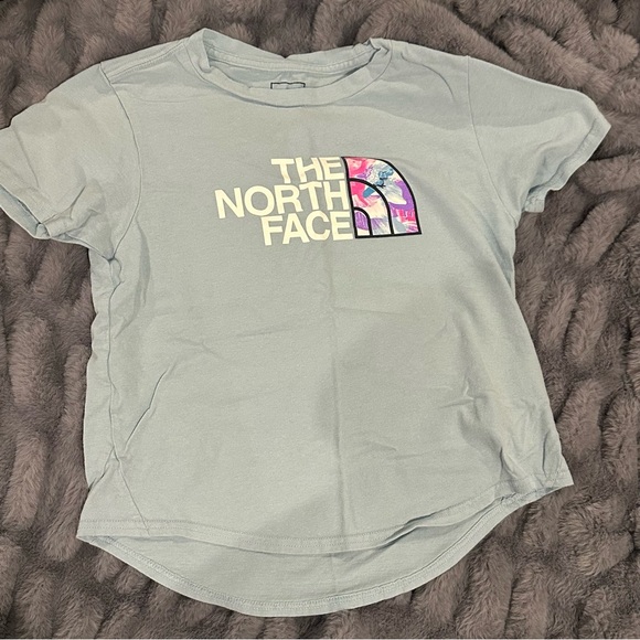 The North Face Soft Blue Tee - Picture 1 of 2
